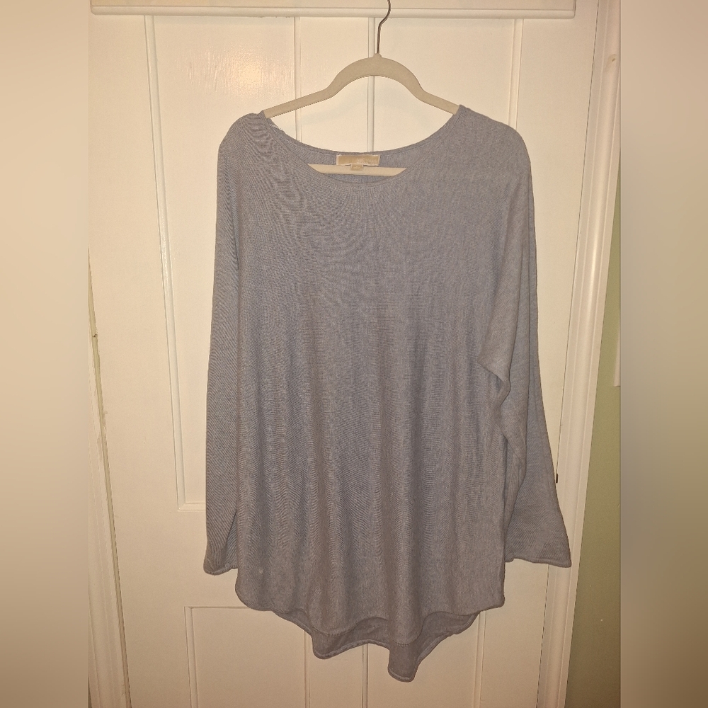 Michael Kors Blue Lightweight Sweater